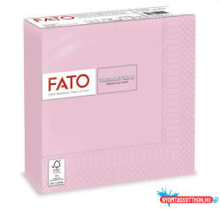 FATO Szalvéta, 1/4 hajtogatott, 33x33 cm, FATO "Smart Table", rózsaszín (KHT1060) - nyomtassotthon