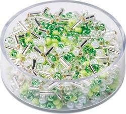 KNORR prandell Mărgele Rocailles White, Green, Silver 17 g (213105971)