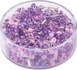 KNORR prandell Mărgele Rocailles Rose/Purple/Silver 17 g (213105938)