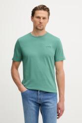 Hackett London T-shirt férfi pamut - türkiz M