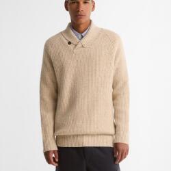 Barbour Shawl Neck Fleck Jumper - S