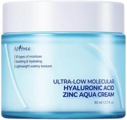 ISNTREE - Ultra-Low Molecular Hyaluronic Acid Zinc Aqua Cream - Hidratáló arckrém - 80ml