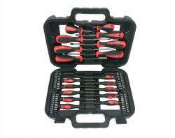 SilverTools Csavarhúzó Készlet Bitek Precíziós Bitek Koffer 58 Részes (S10868)