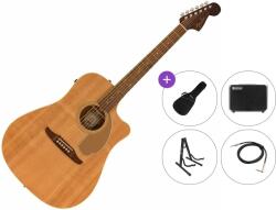Fender Redondo Player Premium SET Natural Chitară electro-acustică Dreadnought
