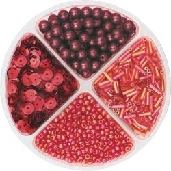 KNORR prandell Mix de mărgele și paiete Red 30 g (216116159)