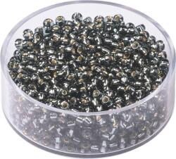KNORR prandell Mărgele Rocailles Silver Black ( Variant ) 17 g (213106640)