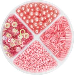 KNORR prandell Mix de mărgele și paiete Pink 30 g (216116248)