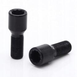 Japan Racing Csavar M12X1.25 Kúpos Kulcs 17, 19, Imbusz, Torx 28 MM 20 Db (B12125H28BK-1)