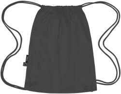 Neutral Rucsac cu cordon Gym din bumbac organic Fairtrade - Cărbune (NE-O90020-1000363636)