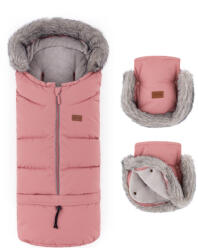 PETITEMARS PETITE&MARS Arctic 4v1 téli bundazsák szett + Furry babakocsi kesztyű Rich Brown