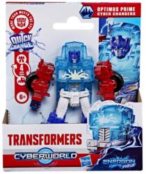 Hasbro Transformers Cyberworld Cyber Changers: Optimus Prime, figură de robot transformabilă - Hasbro (G0746/G3256)