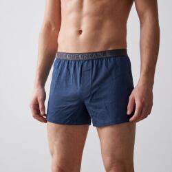 Aura Via Lézervágott lezser pamut boxer XL, Kék 126566