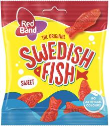 Svéd hal Red Band Swedish Fish žvýkací bonbony s malinovou příchutí 100 g (23865)