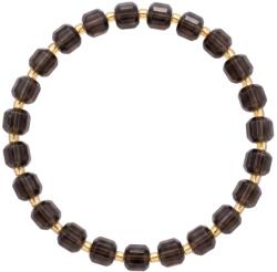  Bratara Cuart Fumuriu Cub Fatetat 6-7x6-7 mm Diametru 60 mm 1 Buc