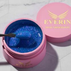 Everin Gel Autonivelant Everin New Obsession Mix and Shine 50gr - Gel Albastru Holografic (NO-MS)