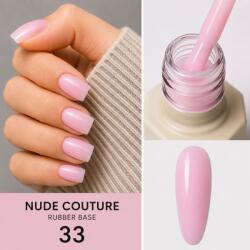 Everin Rubber Base Everin Nude Couture 33 - Bază Rubber Roz Pastel HEMA & TPO Free (NC-33)
