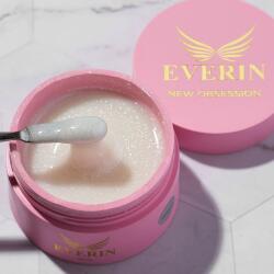 Everin Gel Autonivelant Everin New Obsession Obsessed 50gr - Gel Alb Perlat cu Sclipici (NO-O)