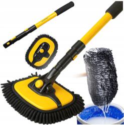  Autómosó Kefe Teleszkópos Mikroszálas Hosszú Összecsukható (szczotka mop do mycia teleskopowa)