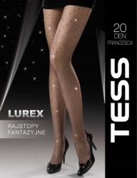 gajatex Lurex Csillogó pöttyös harisnyanadrág Fekete Csillogó M (TG3)