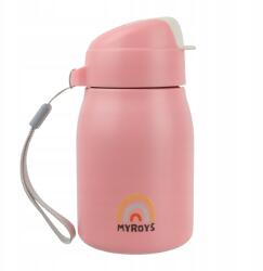  Termikus palack gyerekeknek MyRoys 300 ml acél szívószállal termosz Szájfény (5905523463361)