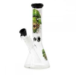 G-Rollz Bong Beaker Evil Mushrooms White transparent 26cm