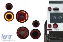 GLOHH GL-2 LED hátsó lámpák Land Rover Defender L316 (1990-2016) modellhez (TLLRDFL316G)