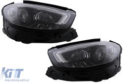 KITT LED fényszórók Mercedes E-osztály W213 (2016-2019) modellhez, 2020-as Facelift átalakításhoz (HLMBW213NL)