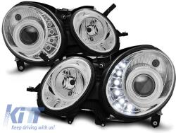  Tuning LED hátsó lámpák Mercedes W211 E-osztály 03.2002-04.2006, bal és jobb (ABMETX6010231)