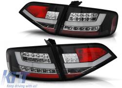  LED hátsó lámpa fekete Audi A4 B8 08-11 Sedan (TTTLA6028597)