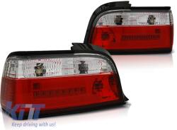  LED csíkos hátsó lámpák piros-fehér BMW E36 12.90-08.99 C/C (TTTLB6028217)