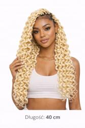  Deep Wave Braids W8 világos szőke fonható haj 40 cm 100 g (4260727356088)