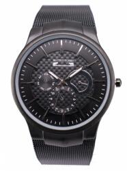 Matteo Ferrari Ceas Bărbătesc Matteo Ferari - Negru 40 mm - Brățară Milaneză Neagră - Quartz Miyota - Rezistent 3 ATM (MF6800BK) Ceas