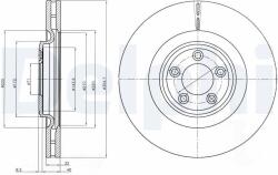 DELPHI Disc frana DELPHI BG9071C (BG9071C) - automobilus