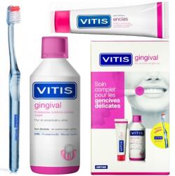 Vitis Fogkefe Folyadék fogkrém szett Vitis Gingival Pack ( VITIS GINGIVAL ORIGINAL PACK)