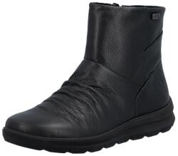 Rieker Botine dama din piele naturala, Rieker Z0066-00, negru