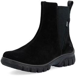 Rieker Botine dama din piele naturala, Rieker Z7269-00, negru