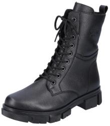 Rieker Botine dama din piele naturala, Rieker Y7116-00, negru