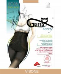 Gatta beauty Magas Szárú Harisnyanadrág Body Total Slim Fusion 10 den Golden Bézs 2 (0GB56R00)