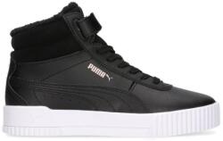 PUMA Carina Mid Fur 309683-01 fekete Puma 37, 5 bélelt cipő szőrmével (30968301)