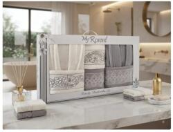  Set Baie Serenity 6 Piese, Halate si Prosoape pentru El si Ea - AHM71 Prosop