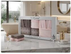  Set Baie Serenity 6 Piese, Halate si Prosoape pentru El si Ea - AHM67 Prosop