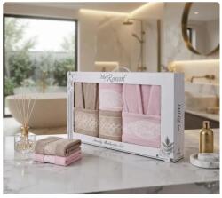  Set Baie Serenity 6 Piese, Halate si Prosoape pentru El si Ea - AHM69 Prosop