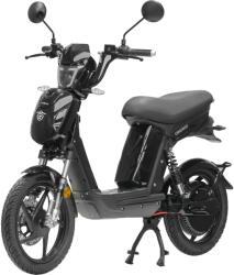 Samus Scuter electric, Samus Chicago-18T800-48V26-Black, autonomie 90 km, motor 800 W, acumulator 48 V 26 Ah, viteza maxima de 25 km/h, conform reglementarilor UE, fara permis (Chicago-18T800-48V26-Black)