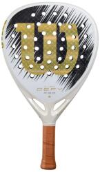 Wilson Rachetă padel Wilson Defy Pro V1 SE Padel - white/gold (WR213911U2)