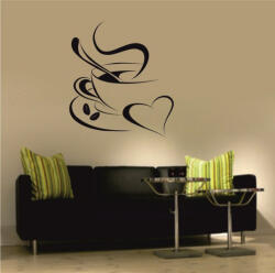4 Decor Sticker Coffee with love - beestick-deco - 132,00 RON
