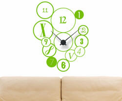 4 Decor Sticker Ceas de Perete Buline amestecate