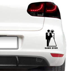 4 Decor Sticker auto - Game over