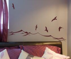 4 Decor Sticker Pasari purtate de valuri - beestick-deco - 82,00 RON