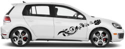 4 Decor Sticker auto - Levantica stilizata