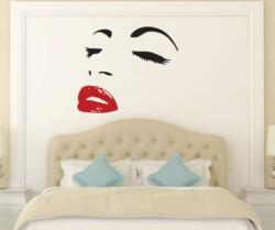 4 Decor Sticker Chip de femeie cu buzele rosii - beestick-deco - 45,00 RON